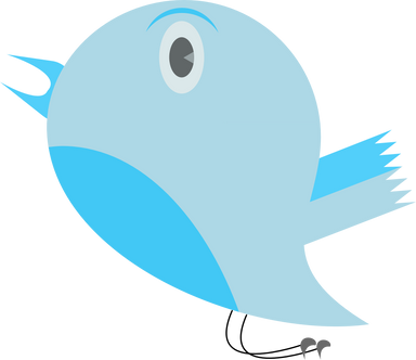 Tweet Twitter Bird Blue Funny